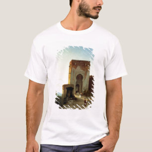 Porte de Rättvisa, Alhambra, Granada (olja på T-shirt