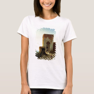 Porte de Rättvisa, Alhambra, Granada (olja på T-shirt