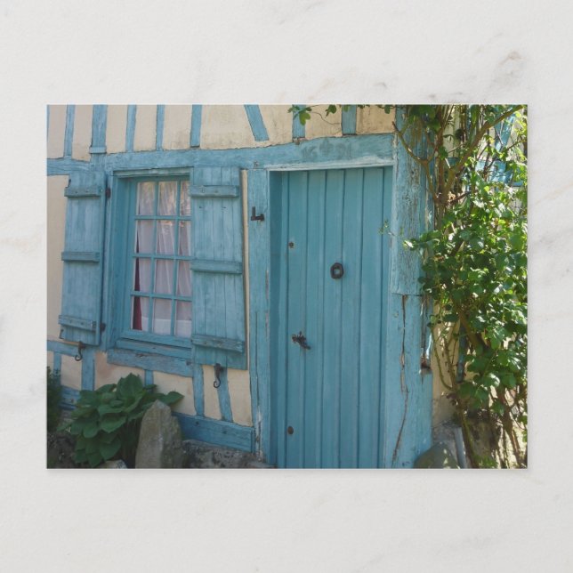 Porte et fenêtre - dörrar och fönster vykort (Framsida)