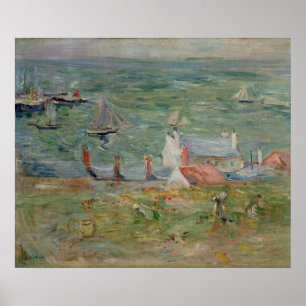 Porten av Gorey på Jersey, 1886 Poster