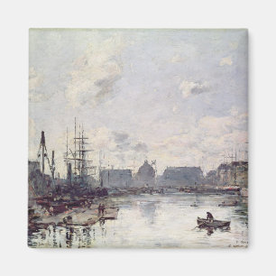 Porten av handel, Le Havre, 1892 Magnet