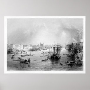 Porten av London 1840 Poster