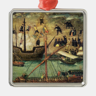 Porten av Seville, c.1590 Julgransprydnad Metall