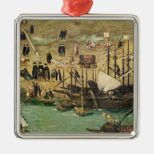 Porten av Seville, c.1590 Julgransprydnad Metall