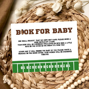 Porten Football bok för baby Inbjudningar