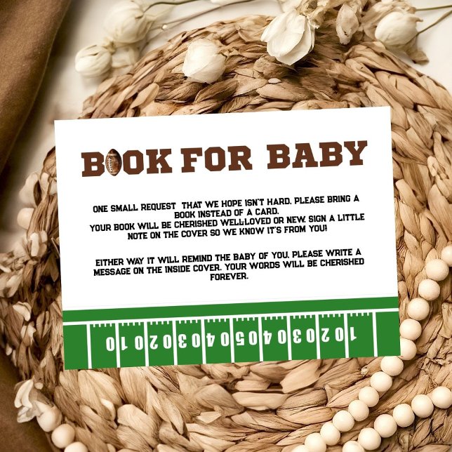 Porten Football bok för baby Inbjudningar (Skapare uppladdad)