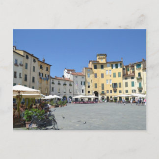 Porten Piazza dell'Anfiteatro i Lucca, Italien Vykort