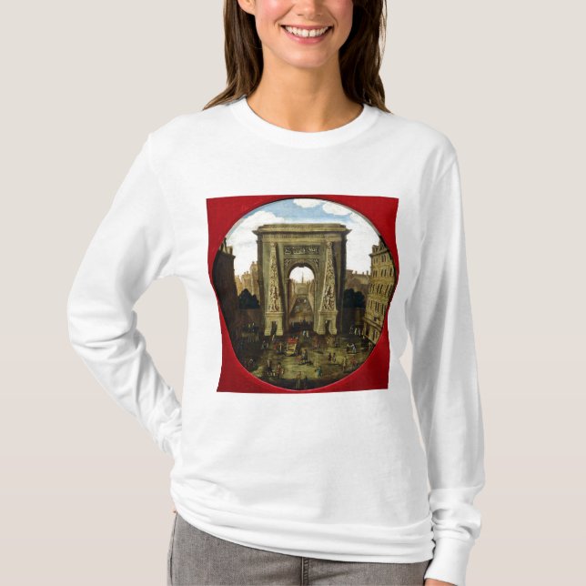 Porten Sanktt-Denis Tee Shirt (Framsida)
