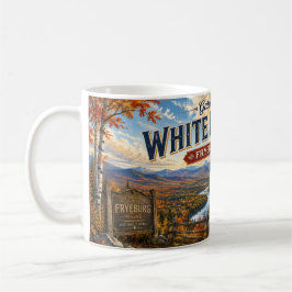 Porten till White Mountains Fryeburg Maine Kaffemugg