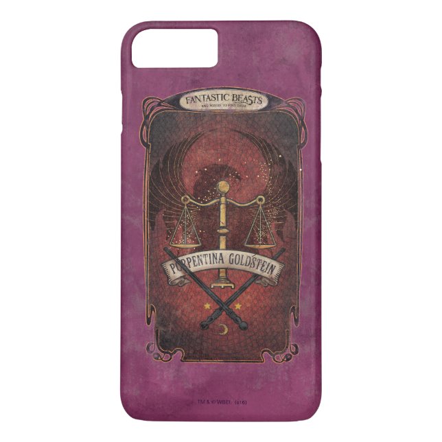 PORTENTINA GOLDSTEIN™ MACUSA™ Graphic Case-Mate iPhone Skal (Baksida)