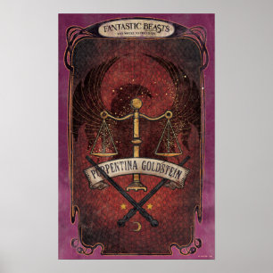 PORTENTINA GOLDSTEIN™ MACUSA™ Graphic Poster