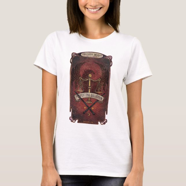 PORTENTINA GOLDSTEIN™ MACUSA™ Graphic T-shirt (Framsida)