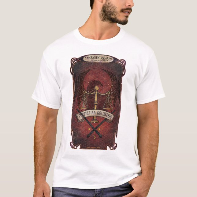 PORTENTINA GOLDSTEIN™ MACUSA™ Graphic T-shirt (Framsida)
