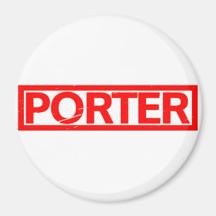 Porter Frimärke Magnet