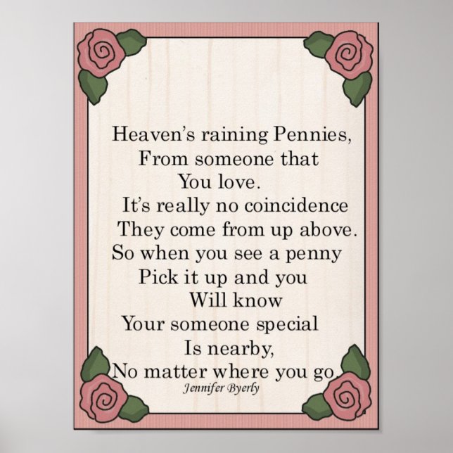 Portfolio-Penny från Heaven-Glue Penny on Poster (Framsidan)