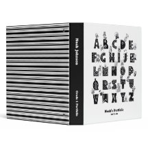 Portfölj för djuralfabet Homeschool