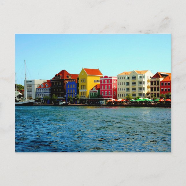 Portföljen Willemstad Curacao Vykort (Framsida)