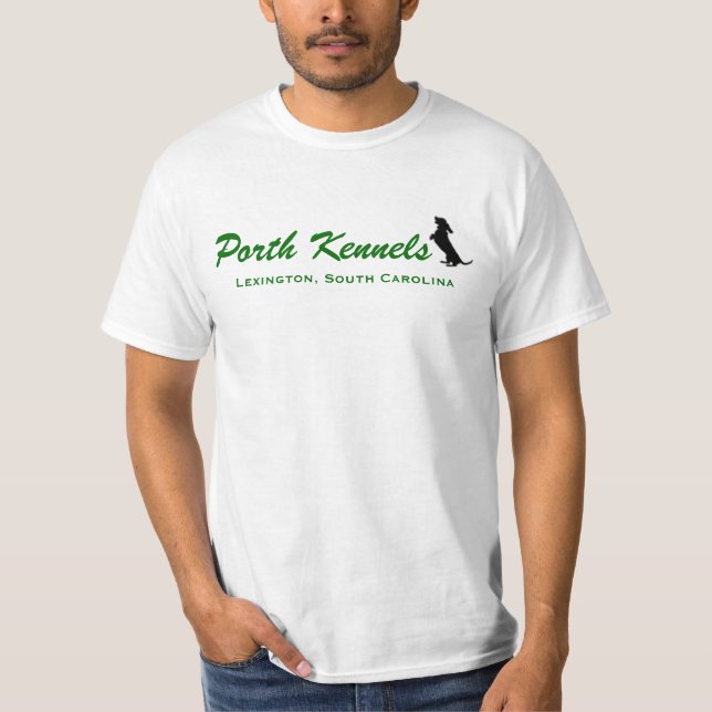 Porth hundkojor, Lexington, South Carolina T Shirt (Framsida)
