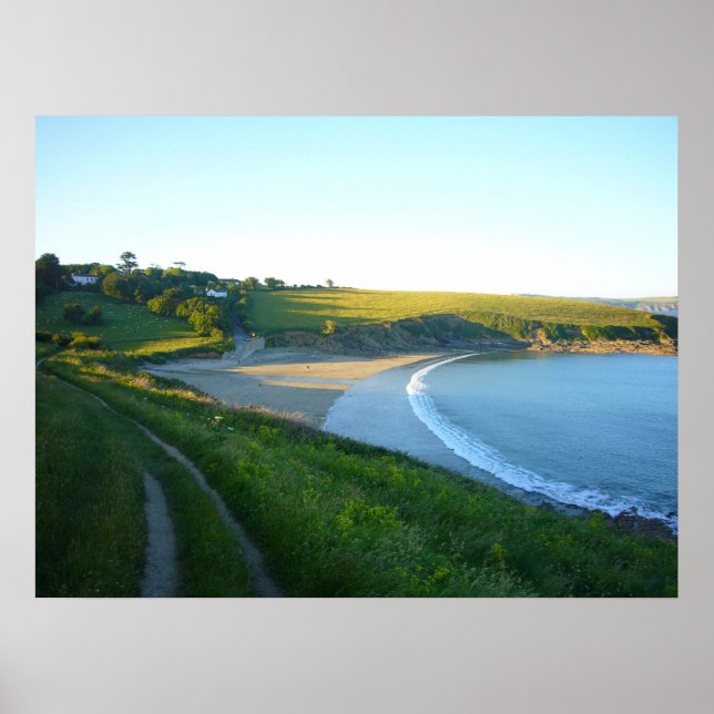 Porthcurnick Beach Poster (Framsidan)