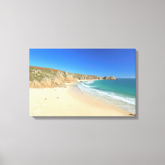 Porthcurno Canvastryck (Framsida)