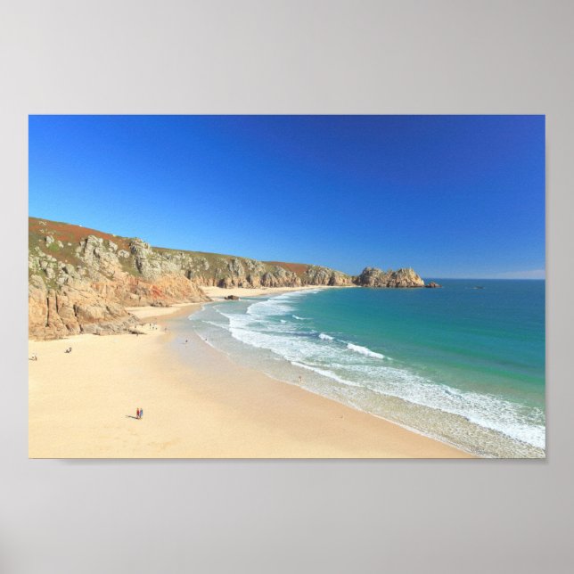 Porthcurno Poster (Framsidan)