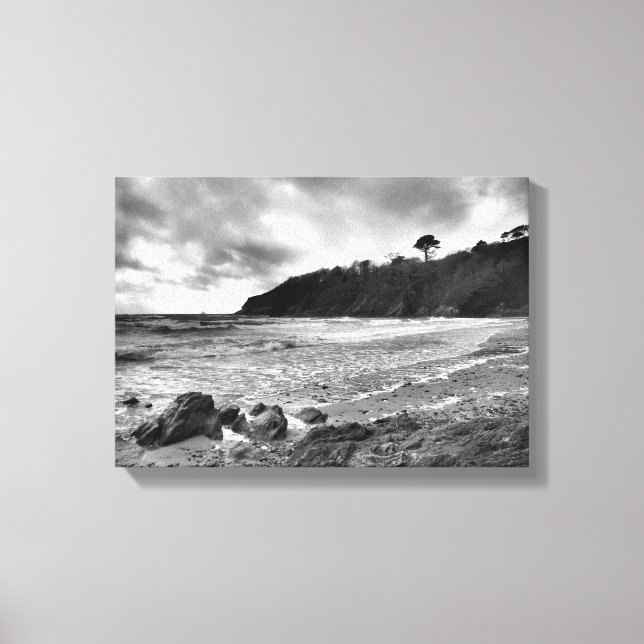 Porthluney Cove Canvastryck (Framsida)