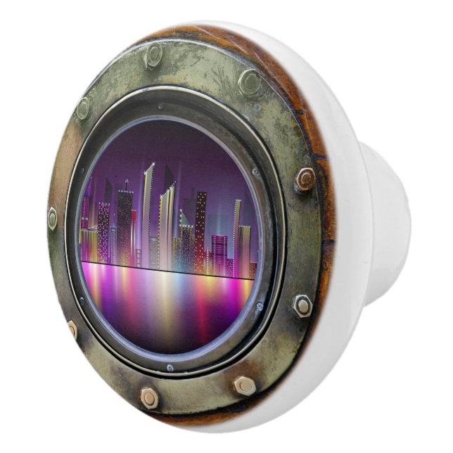 Porthole Scene Drawer Knobs Knopp (Höger)