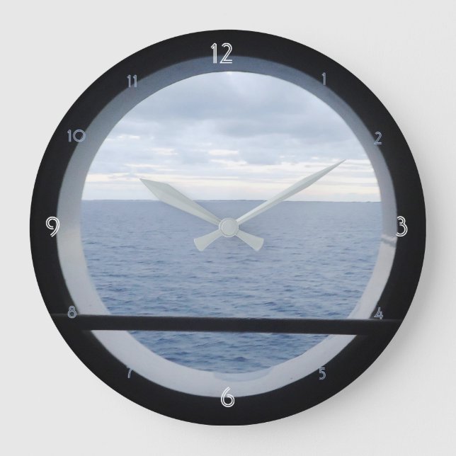 Porthole View Stor Klocka (Framsida)