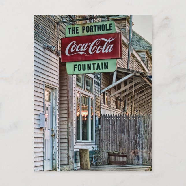 Porthole-vykortet Vykort (Framsida)