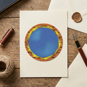 Porthole Window Stickers Runt Klistermärke