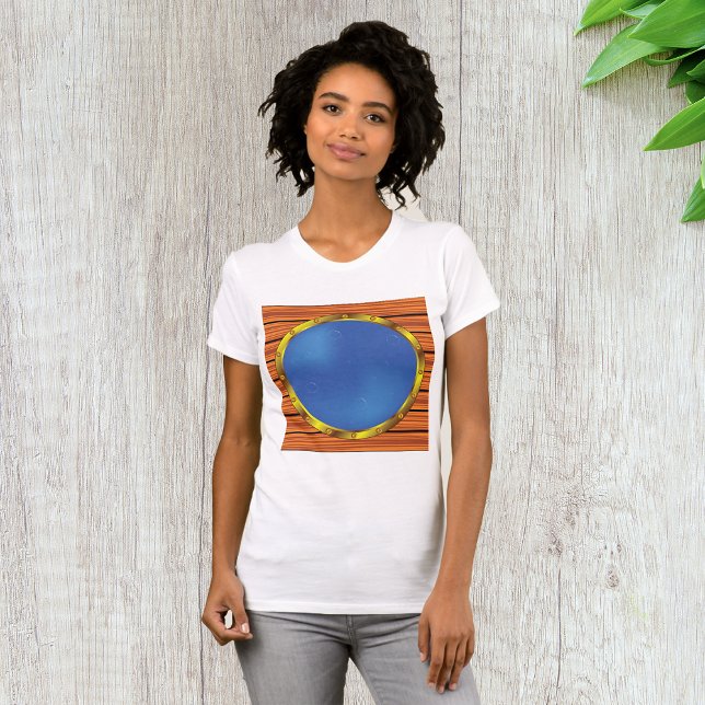 Porthole Window Womens T-Shirt (Skapare uppladdad)