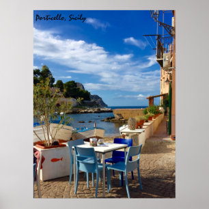 Porticello, Sicilien Poster