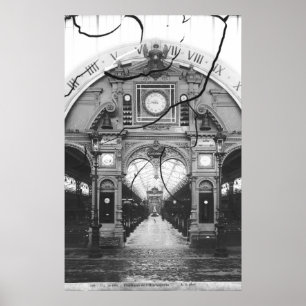 Portico av Horologypaviljongen Poster