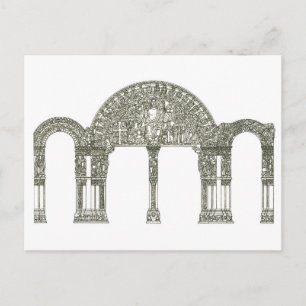 Portico de la Gloria. Santiago de Compostela Vykort