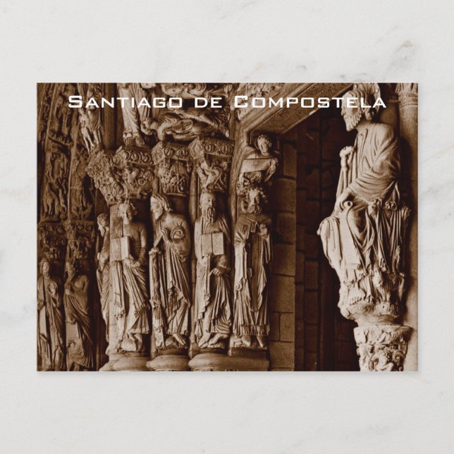 Portico de la Gloria Vykort (Framsida)