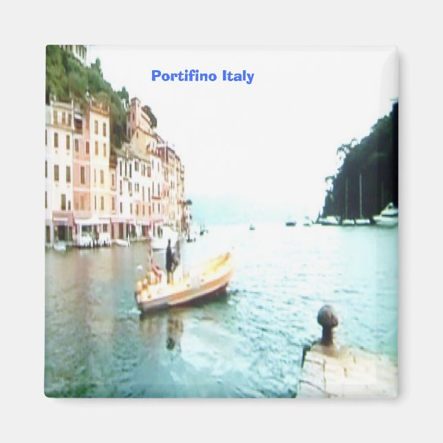 Portifino Italien magnet (Framsidan)