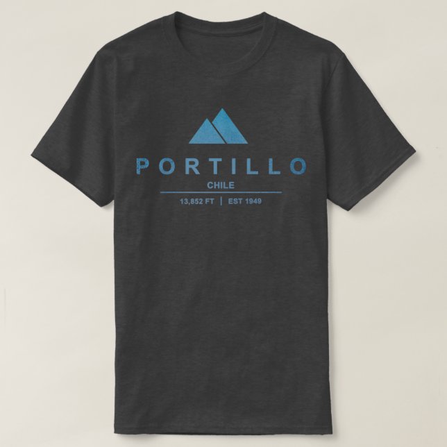 Portillo Ski Resort Chile Essential T Shirt (Design framsida)