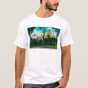 Portion av Sans Diego horisontvisningen El Corte T Shirt