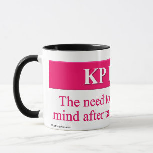 Portionkökarbetsuppgift Mugg