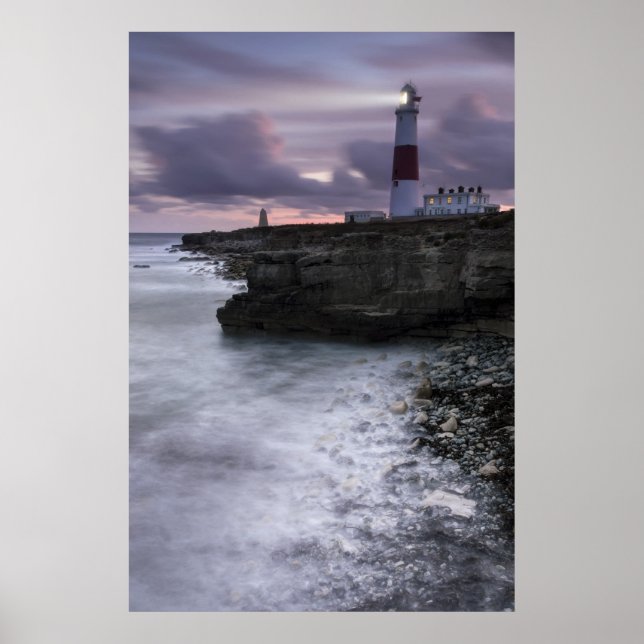 Portland Bill All LIT Up Poster (Framsidan)