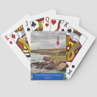 Portland Bill Lighthouse, Dorset-uppspelningskort Casinokort