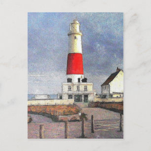 Portland Bill Lighthouse Vykort
