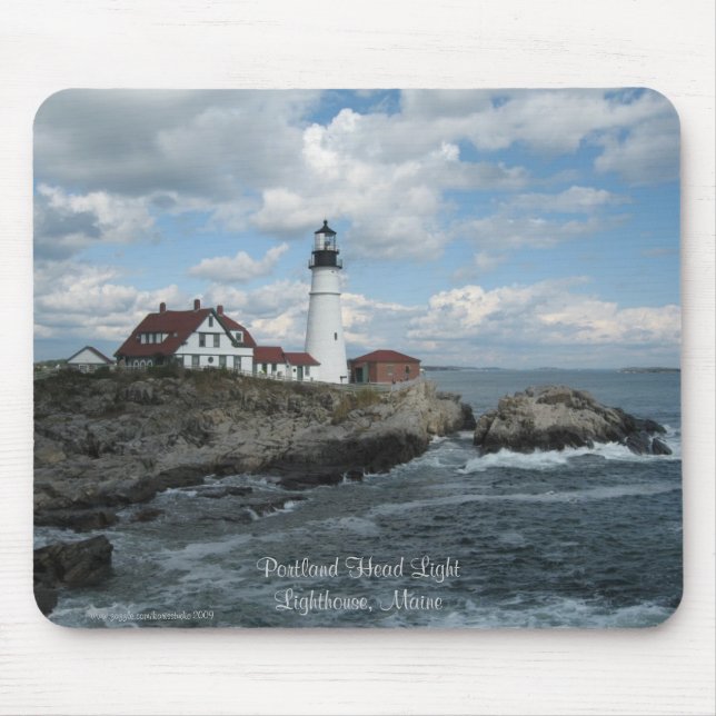 Portland billyktafyr Mousepad Musmatta (Framsidan)