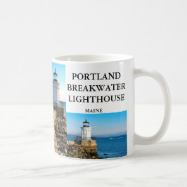 Portland Breakwater fyr, Maine Mugg