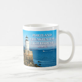 Portland Breakwater fyr, Maine Mugg