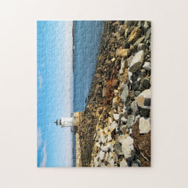 Portland Breakwater Lighthouse, Maine Puzzle Pussel