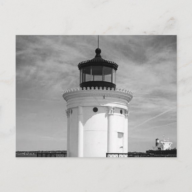 Portland Breakwater Lighthouse Vykort (Framsida)