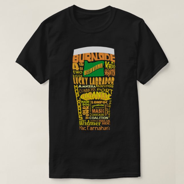 Portland Breweries Essential T-Shirt (Design framsida)
