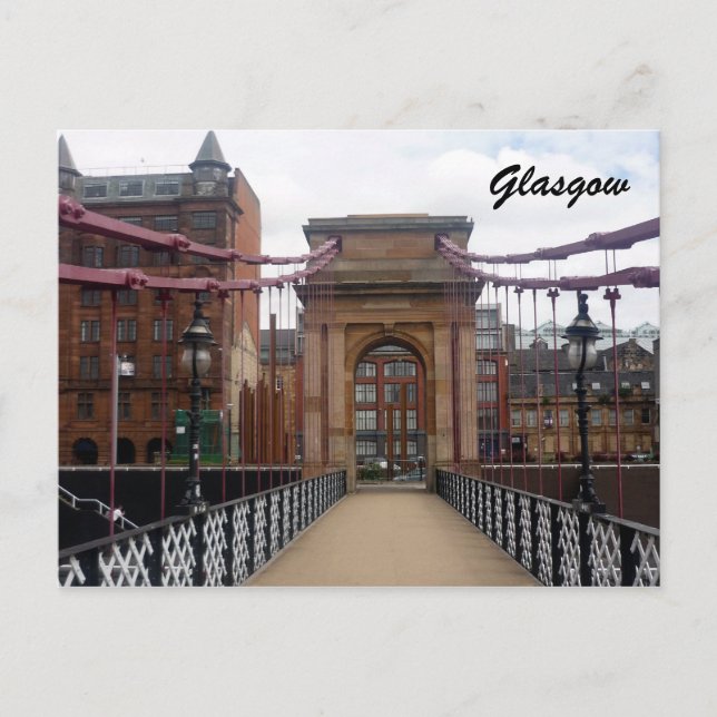 Portland bridge glasgow vykort (Framsida)