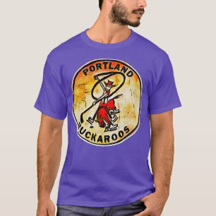 Portland Buckaroos Hockey T Shirt